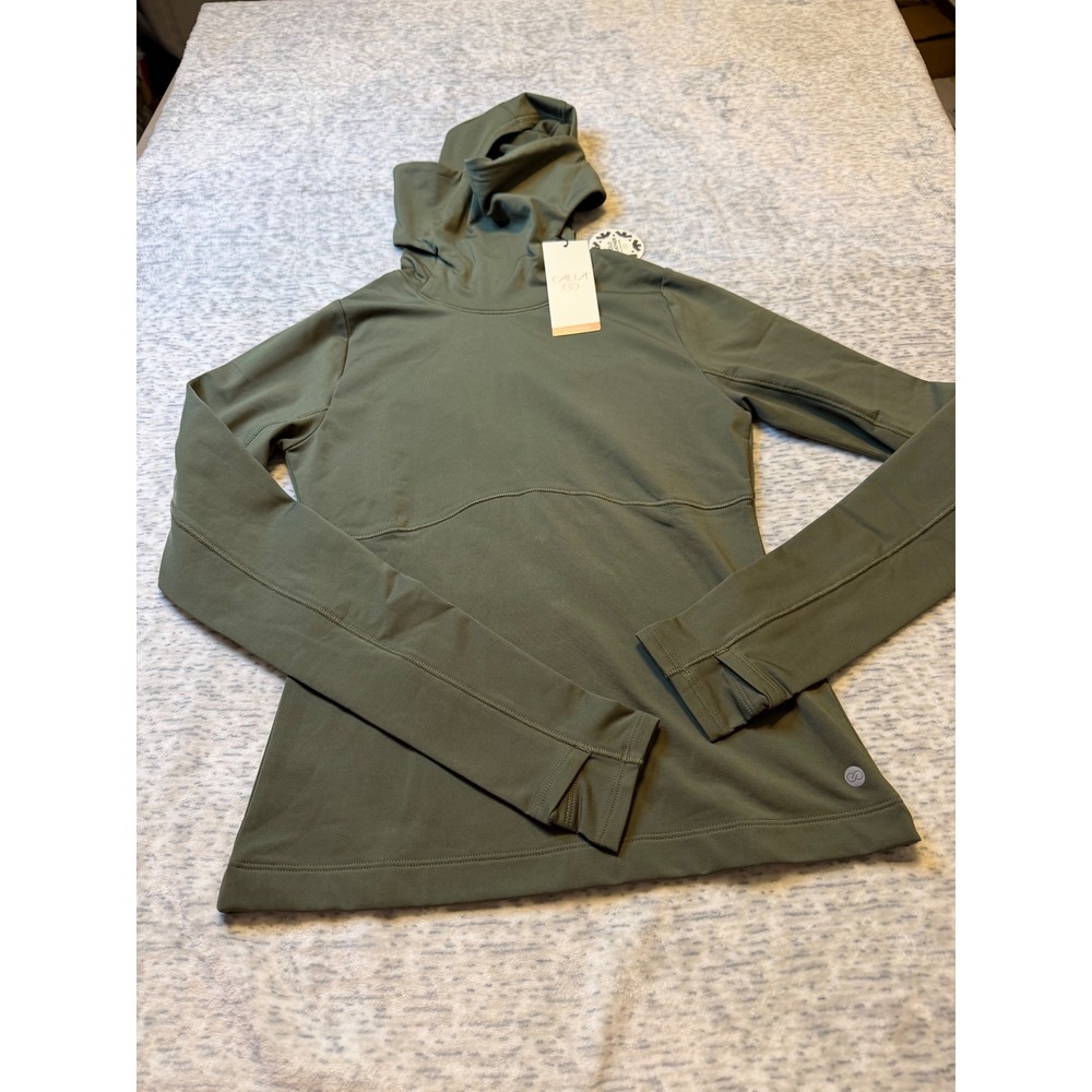 CALIA by Carrie Underwood Womens‎ Cold Weather Balaclava Top Olive Green NWT XS - Picture 7 of 7
